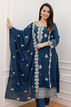 Admyrin Heavy Rayon Trendy Elementary Designer Readymade Salwar Suit